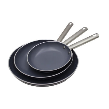 Amazon Vendor 3 PCS Ceramic Nonstick Frying Pan Skillet Cookware